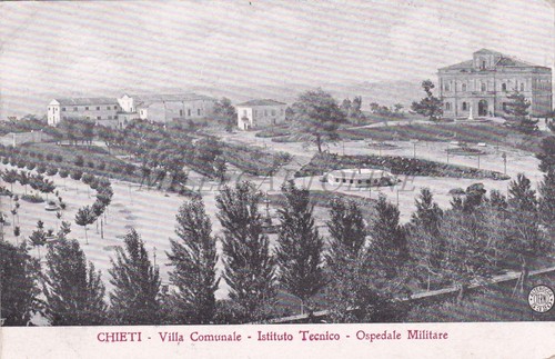 Chieti villa comunale - villa,