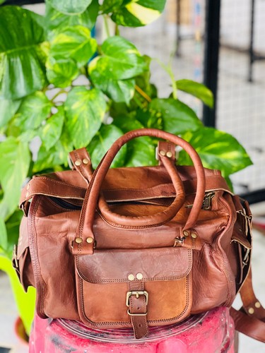Borsone uomo pelle - 13", vintage