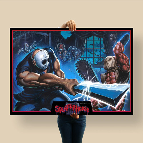 Poster splatterhouse arte - poster, |