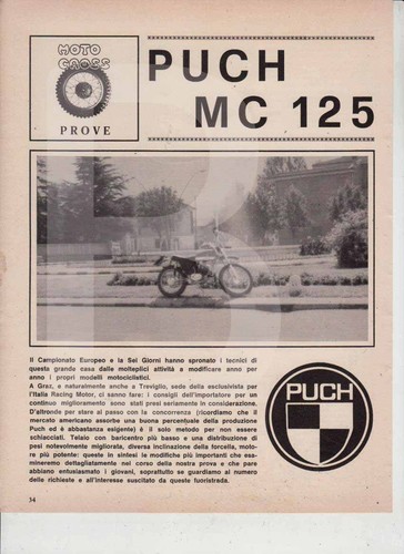 Advertising test moto - advertising, mc