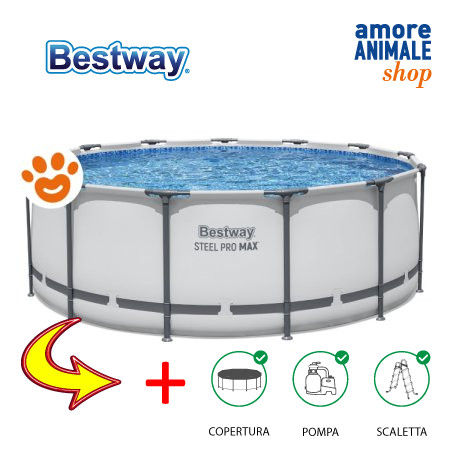 Bestway piscina steel pro - piscina,