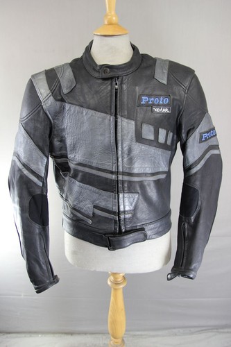 Giacca biker proto pelle nera - giacca,