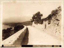 Taormina Sicily a sunny Spring day Crupi friend of Von Gloeden 1890c Large photo