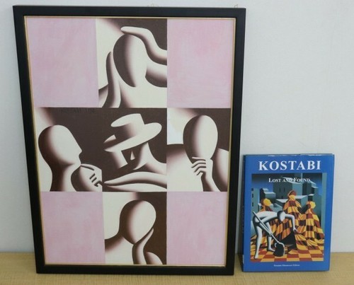 Mark kostabi toxic shock olio - toxic,
