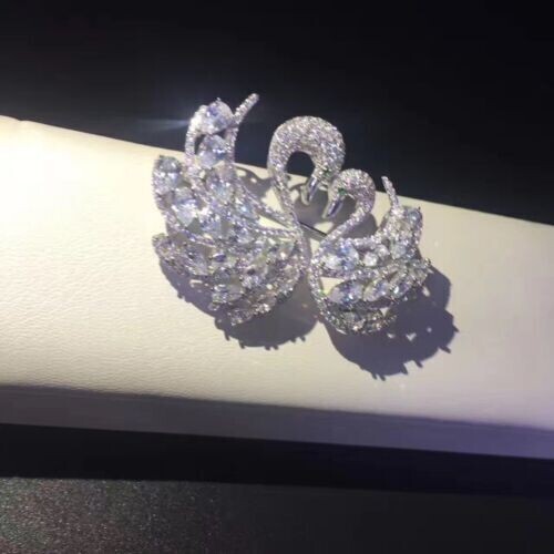 Spilla vera moissanite ct - spilla,