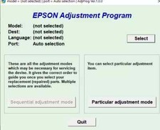 STAMPANTE RESET/AGGIUSTA STAMPANTE EPSON XP510 XP610 XP615 XP710 XP810 XP950