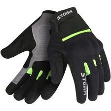 Guanti Moto Estivi Omologati Traspiranti, Antiscivolo, Touchscreen, Regolabili