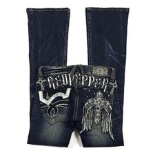 Jeans svasati ricamati ala di