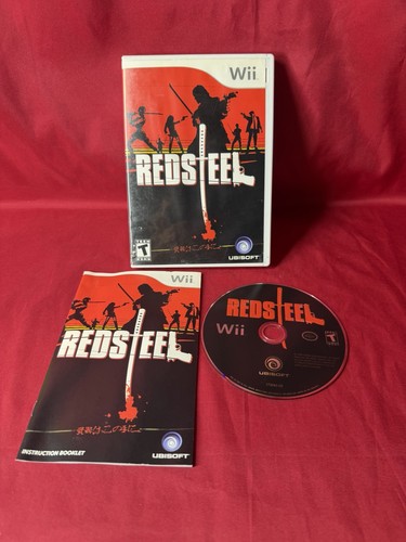Redsteel cib autentico - (wii),