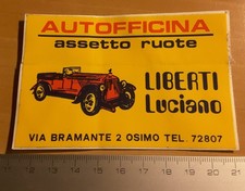 ADESIVO STICKER - AUTOFFICINA