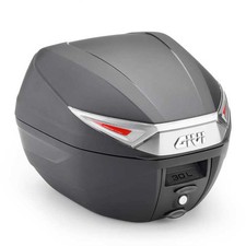 Bauletto Givi C30 Tech monolock da 30 litri con catadiottri fumè C30NT