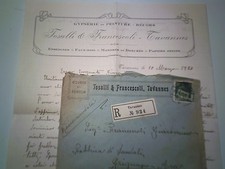 Busta viaggiata per grignasco - busta,