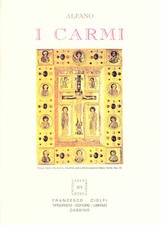 I carmi - Autore: Alfano -