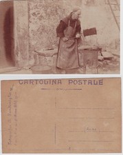 ROMA: Il Frate cuoce le Caldarroste - foto di A. Pandimiglio (cart. rara e par..