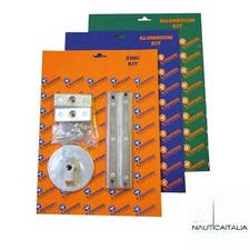 KIT SET ANODI IN ALLUMINIO PER