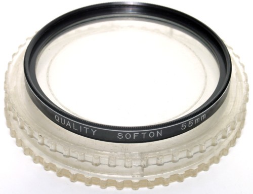 55mm filtro softon - filtro,