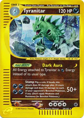 Tyranitar 165 pokemon - 29/165,