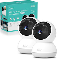 Telecamera Wi-Fi Interno 3K, Videocamera Sorveglianza, 5G, AI Rilevamento Del Mo