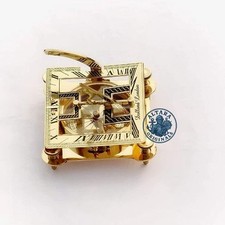 Meridiana bussola quadrata - a,
