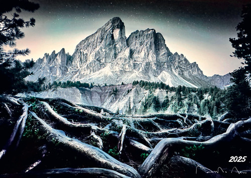 Calendario dolomiti 2025 dim - dolomiti,