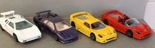 LAMBORGHINI DIABLO COUNTACH 5000 S FERRARI F50 BURAGO 1/43 MODELLINI AUTO