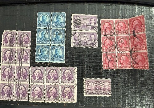 Lotto francobolli usa vintage - lotto,