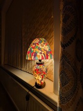 Lampade da tavolo dipinte a