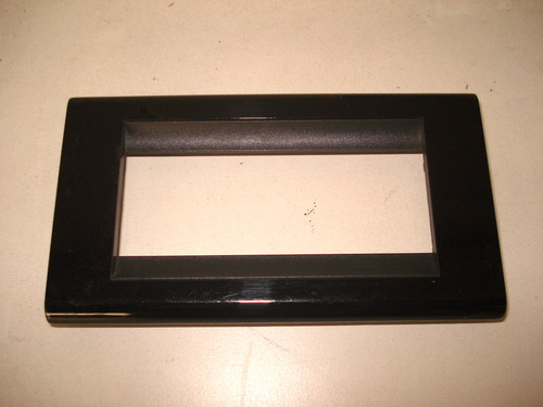 Placca nera bticino - nera,