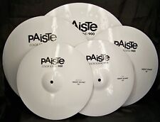 Set piatti pesanti Paiste Color Sound 900 bianco 5 pezzi/nuovo/negozio personalizzato Paiste!