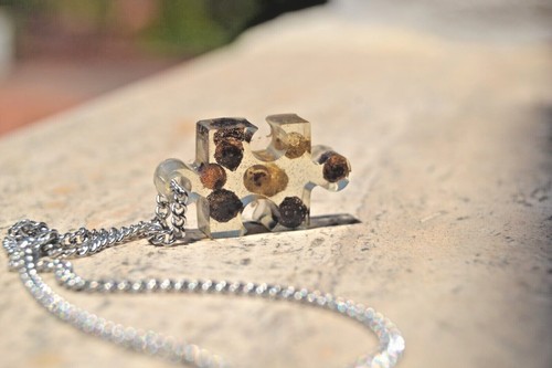 C13 collana resina forma - resina,