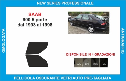 Pellicole oscuranti vetri - vetri, saab