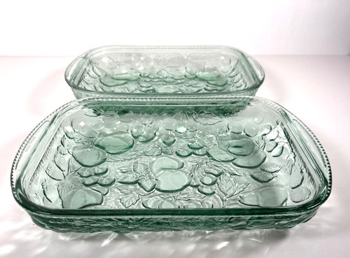 Vtg libbey orchard fruit - 2,