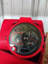 Diesel Mr. Daddy DZ7279 Orologio da polso per uomo rosso ha bisogno di batterie