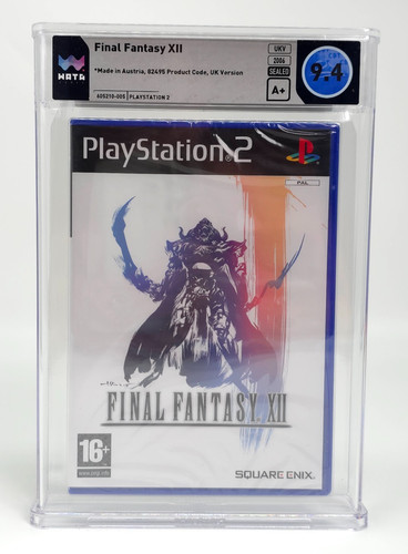 Final fantasy xii black - black, label