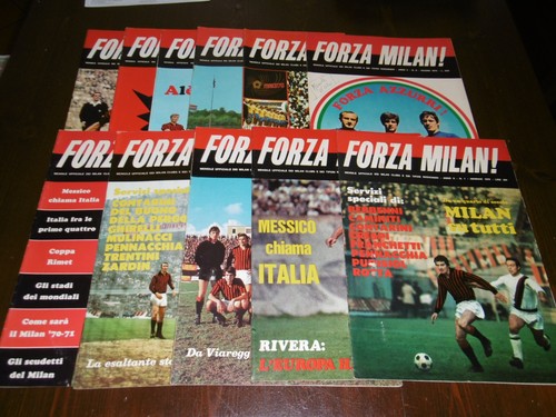 Rivista forza milan annata - rivista,