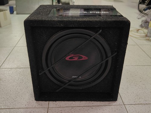 Subwoofer alpine sbg - subwoofer,