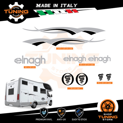 Kit adesivi camper elnagh - kit,