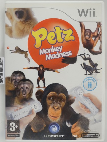 Petz monkey madness nintendo - monkey,