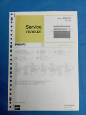 90RL311 PHILIPS Radio Vintage - SERVICE MANUAL ORIGINALE Schemario Riparazione