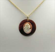 CIONDOLO ORO 18 KT  CAMMEO