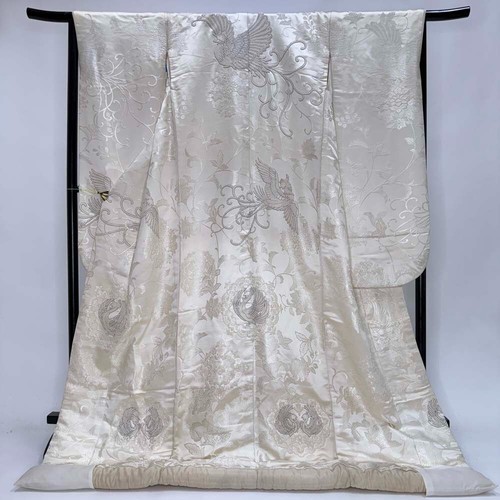 Sagara ricamo shiro uchikake - sagara, shiro-uchikake