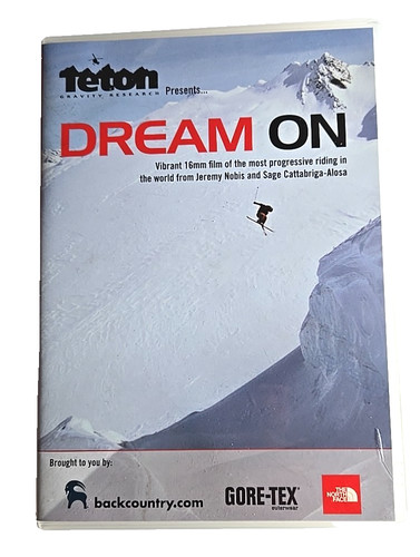 Dream dvd 16mm skiing teton - dvd,