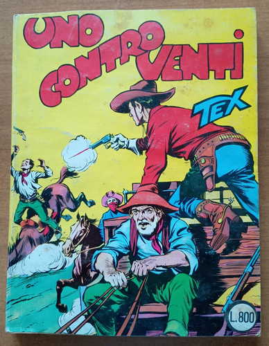 Tex uno contro venti - contro,