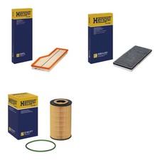 KIT PACCHETTO FILTRI HENGST adatto per PORSCHE 911 serie 996 997 CARRERA/CARRERA S/4S