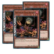 3x BOCCIOLO DI FUOCO SOLITARIO • (Lonefire Blossom) • Super R • RA01 IT002 • 1Ed