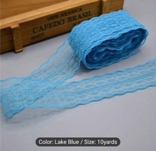 Nastro di pizzo 10 iarde bordo