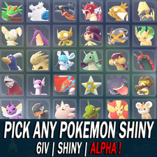 Pokemon Leggende ZA SHINY ALPHA Pokemon 6IV Pronto per la Battaglia!!