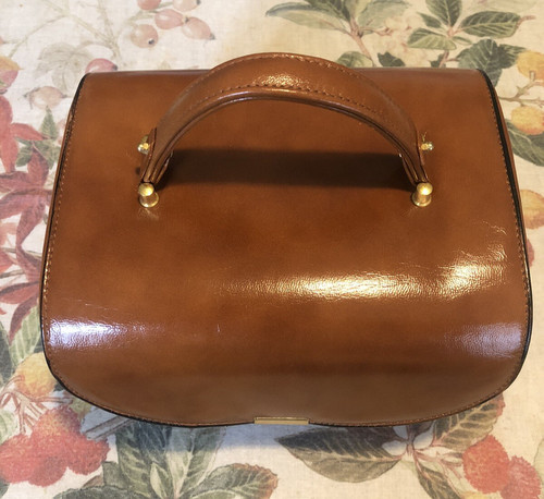 Borsa bauletto pelle - pelle, vintage