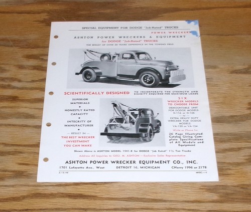 Brochure foglio vendita