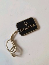 BULOVA Tag Cartellino Per Orologio Vintage Watch Tag